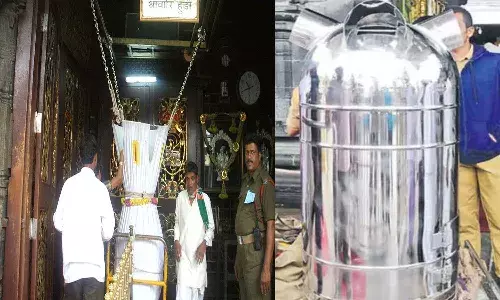 TTD, Steel Hundi, Tirumala ,