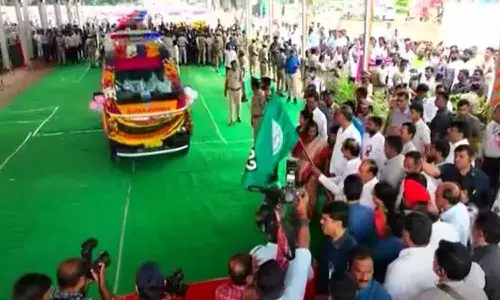 CM KCR, Green Flag, 108 Ambulance, 204 Vehicles,