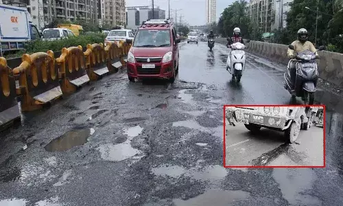 bachupalli accident, GHMC, BRS, girl death, congress,