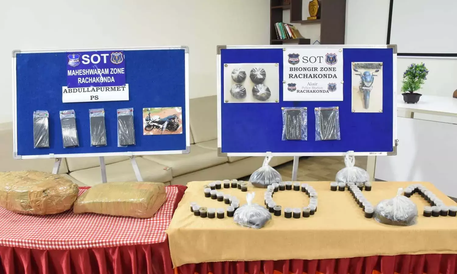 Hash Oil, Seized, SOT Police, Man arrested, Rachakonda Police,