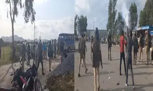 Punganur, Chandrababu, Tour, Clashes, YCP, TDP .