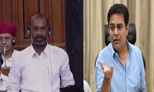 Minister KTR, Tweet,  Bandi Sanjay,  Telangana,