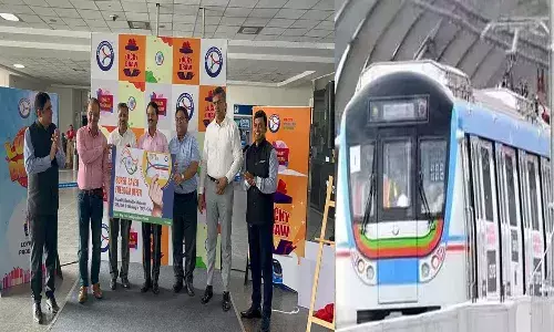 Hyderabad, Metro Rail, Bumper Offer, Rs.59 SSF,