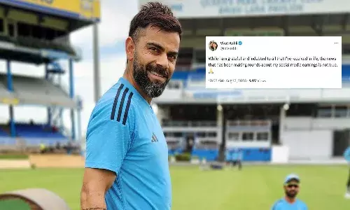 Virat Kohli,  social media, earnings report,