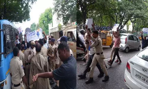 Telangana, Group-2 Exam, postpone demand, gunpark,