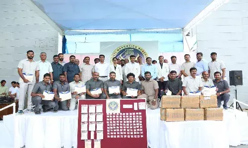 Hyderabad, Drug Gang, Arrested, Pushpa Movie,