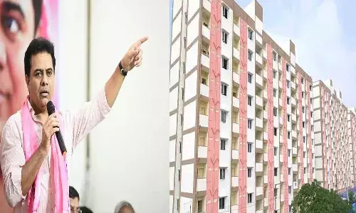 KTR, double bedroom house, poor musi area,