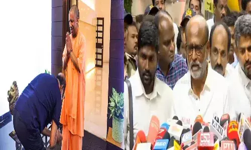 Rajinikanth, Comments,  Yogi, Chennai, airport,