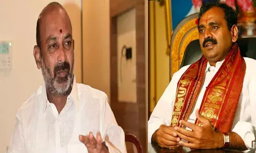 Bandi sanjay,  TTD Chairman, Bhumana,