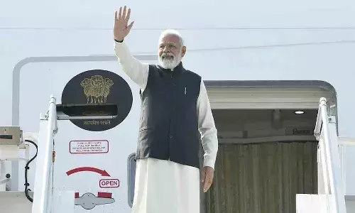 దక్షిణాఫ్రికా చేరుకున్న ప్రధాని మోదీ