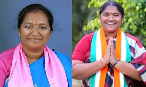 Election fight, Mulugu, MLA Sitakka, Bade Nagajyoti, Telangana