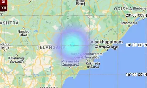 earthquake, warangal, Telangana