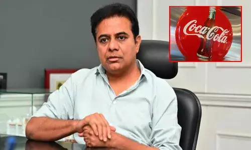 coca cola, investment, Telangana, Min KTR,