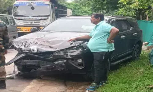 Car Accident, Hyderabad , Police, Drunk drive,