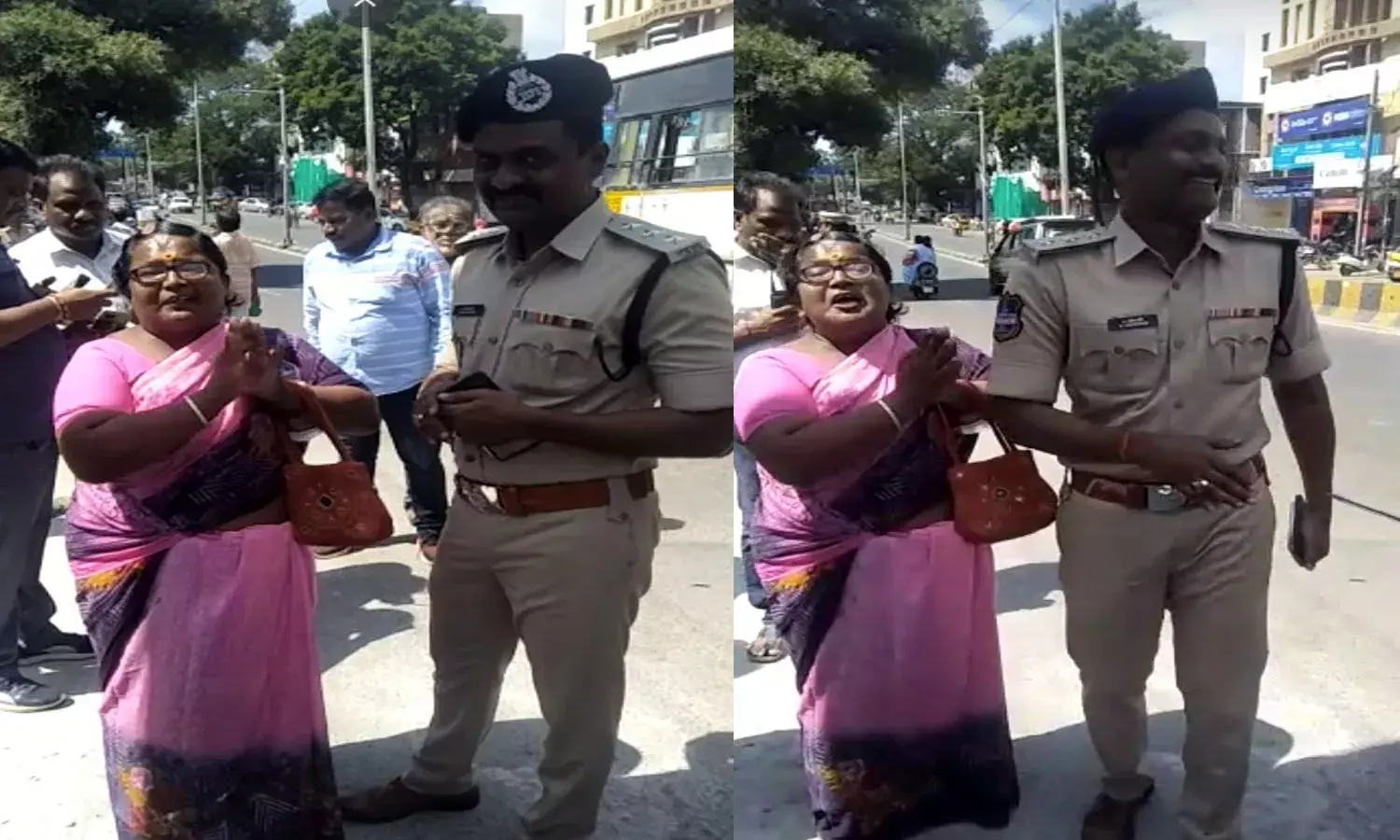 Woman, ACP Ravinder, saved her life,