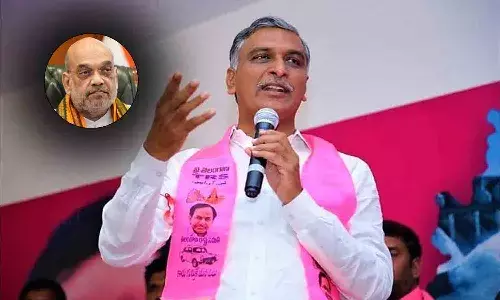 రాబోయే ఎన్నికల్లో మీరు మాజీలే : అమిత్ షాకు హరీశ్ రావు కౌంటర్