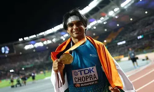 Neeraj Chopra,  World Athletics Championships, javelin, Gold medal
