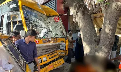 GHMC, Hyderabad, Medical College, accident