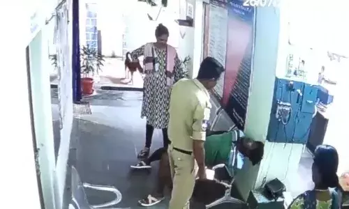 Man Dead, Police Station, Mancherial ,