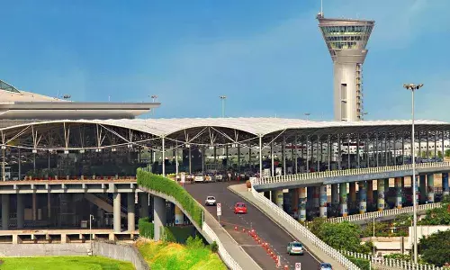Bomb threat, Shamshabad International Airport, Hyderabad