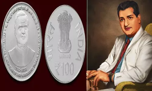 NTR, Rs.100 Coin, Cost, Indian Govt ,