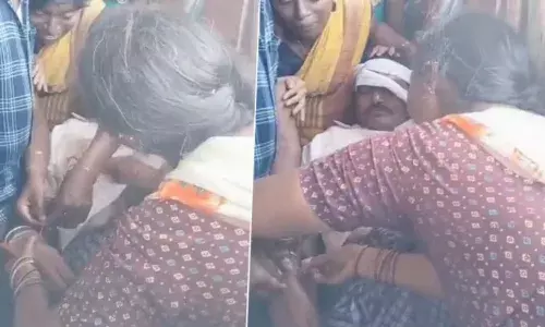Peddapally district, rakhi, Heart attack