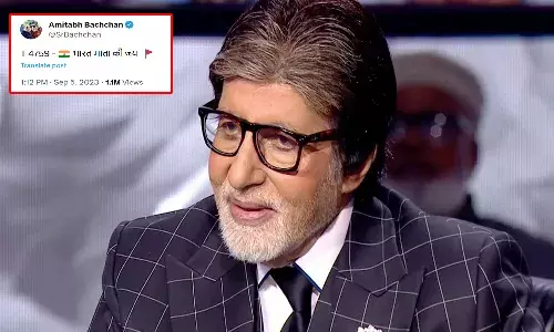 India Name, Bharat, Amitabh, Tweet Viral,