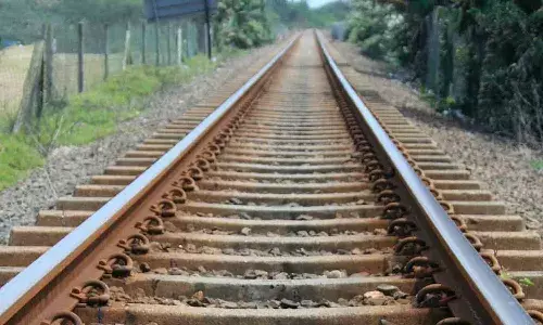 Kothagudem,railway track, Odisha labourer