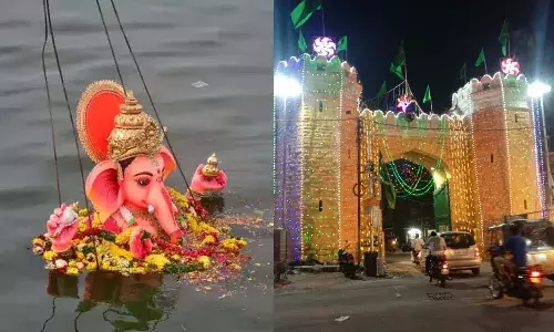 Ganesh immersion, Milad-un-Nabi, festivals, Hyderabad, Hyderabad police