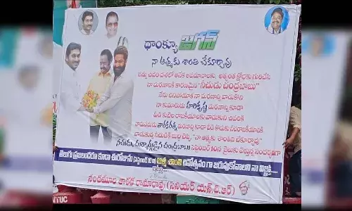 senior NTR, APnews, Chandrababu, senior NTR flexi