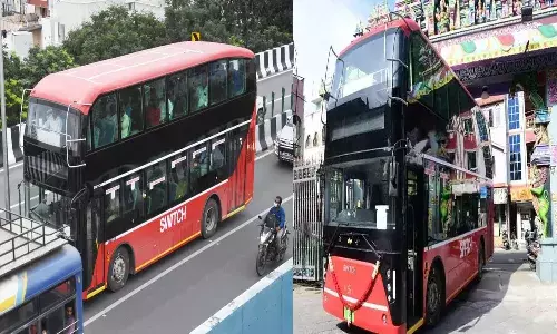 double decker, electric bus, tirupati,
