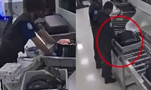 Airport, officers, Theft money,  passengers luggage,