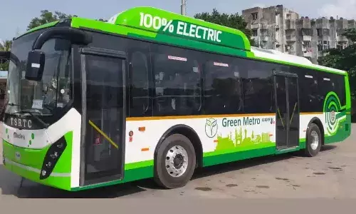 TSRTC, electric AC buses, Hyderabad
