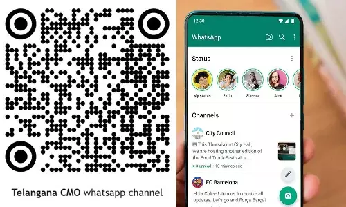 Telangana CMO, WhatsApp channel, Telangana