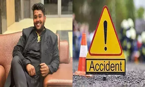 Hyderabad, road accident, two dead, vinayaka darshan,