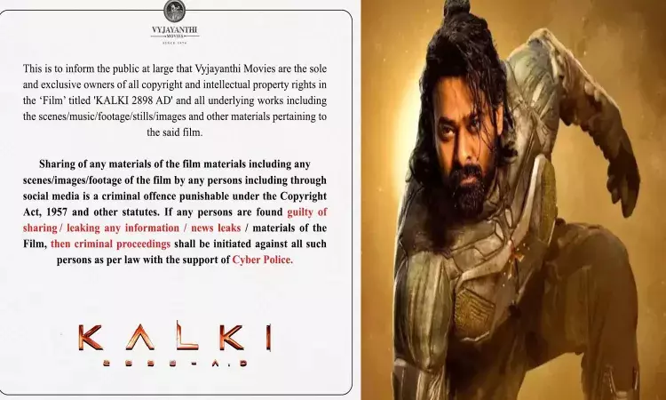 Kalki 2898 AD Movie, Prabhas, vyjayanthi movies, warning,