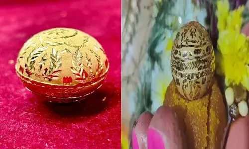 Vinayaka chavithi, Hyderabad, narayanguda, gold Laddu,