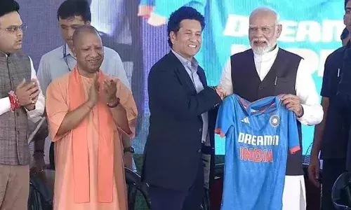 Sachin , team india, special jersey,  PM Modi,