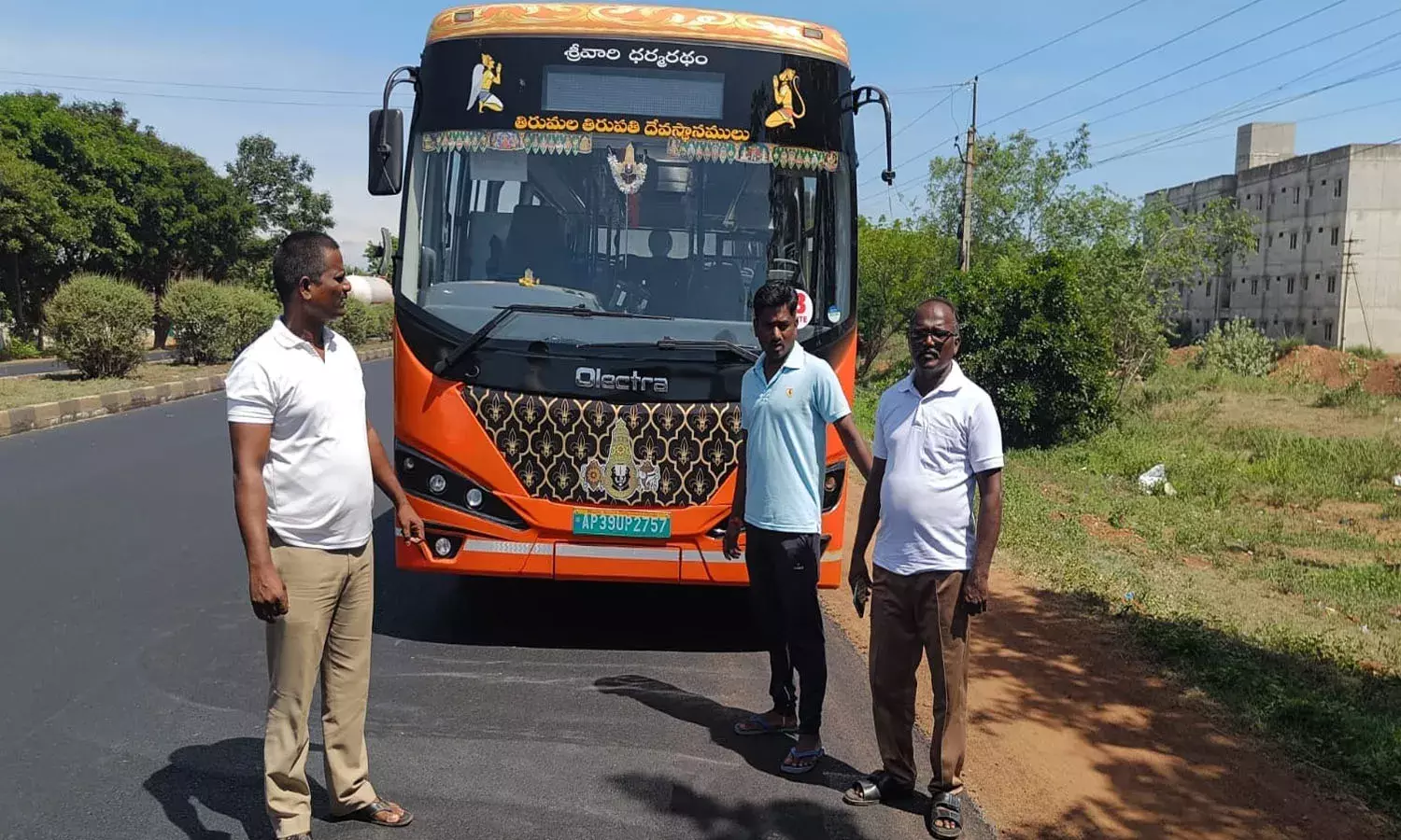 TTD, Electric Bus, theft, police, Tirupati,