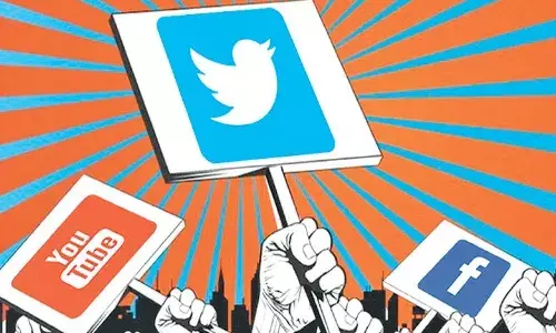 Telangana, Elections, Social media, political campaign,