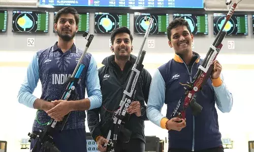 Asian Games 2023, India Shooters, win first Gold,