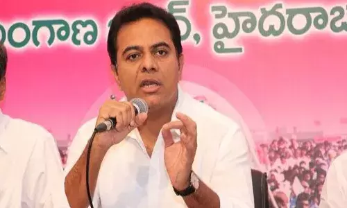 Minister KTR,  chandrababu arrest, Telangana,