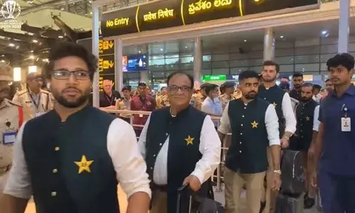Pakistan team,  Hyderabad, ICC ODI World Cup, Babar Azam