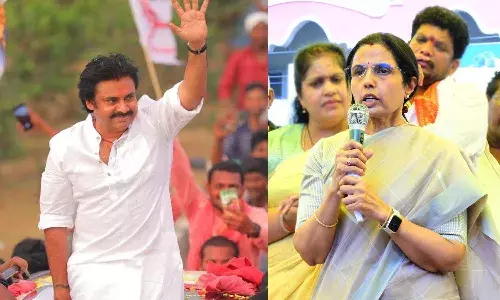 Nara Bhubaneswari, Bus Yatra, Pawan Kalyan, Varahi Yatra, APnews