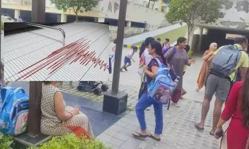 ఢిల్లీలో భూకంపం.. భవనాల నుండి బయటకు పరుగులు