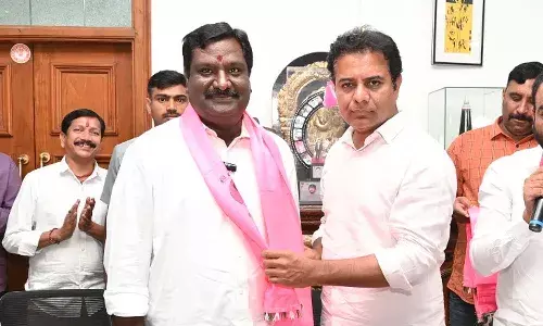 Telangana leader, chairman post, BRS, Nandikanti Sridhar