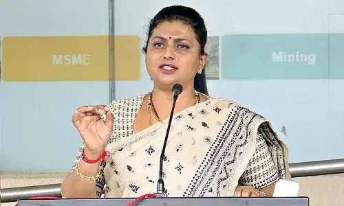 నారా లోకేష్ కు థ్యాంక్స్ చెప్పిన మంత్రి రోజా