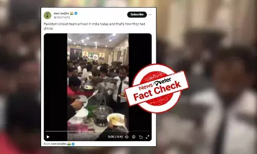 FactCheck : పాకిస్థాన్ క్రికెట్ జట్టు తినడం కోసం ఇంతగా గొడవ పడిందా?