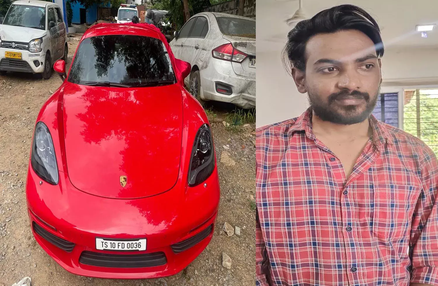 producer, dil raju, son in law, luxury car, theft,  hyderabad,