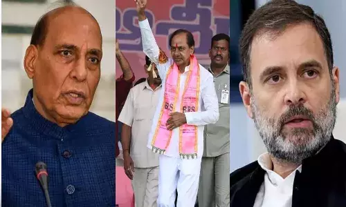 telangana elections, kcr, rahul, rajnath, campaign,